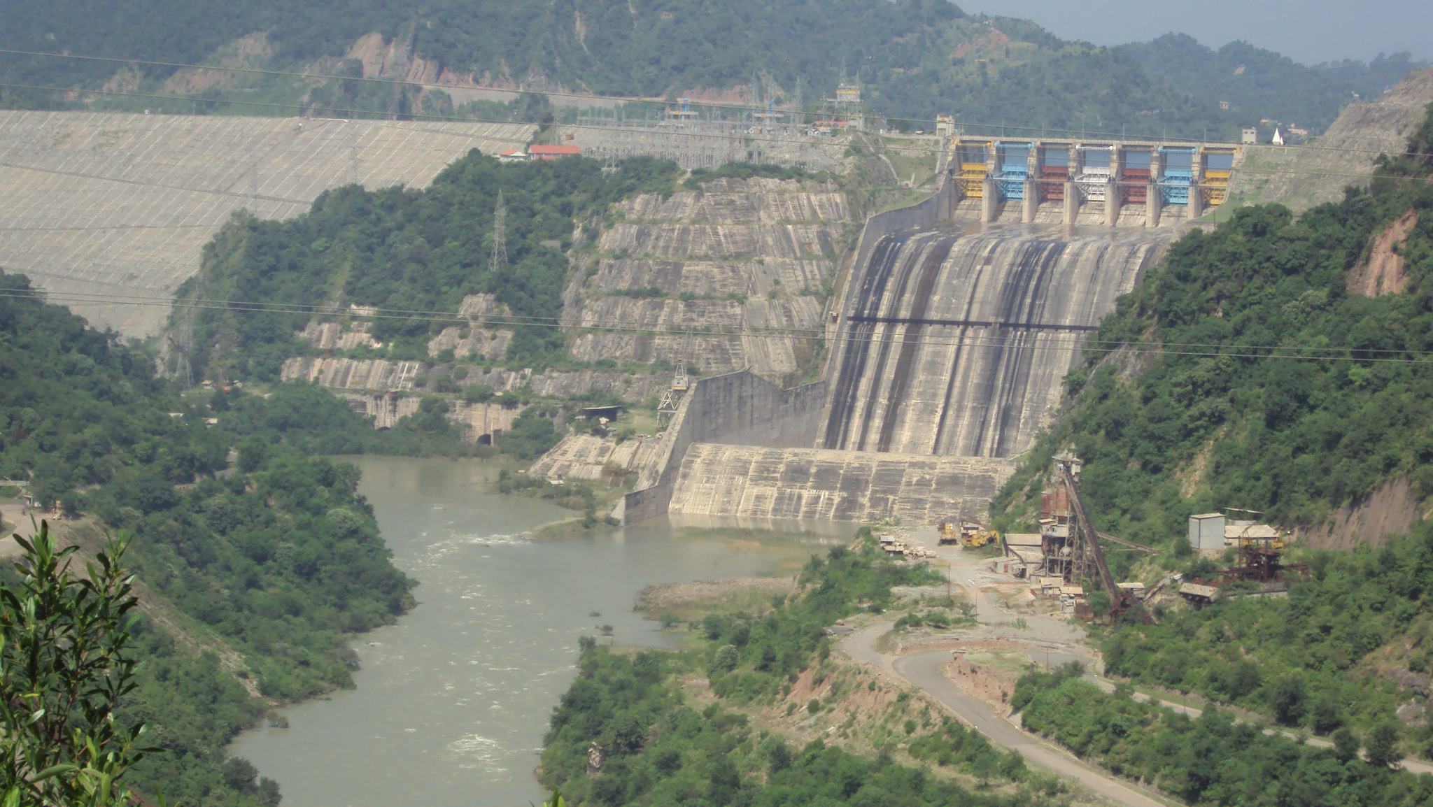 The Ranjit Sagar Dam Basohli