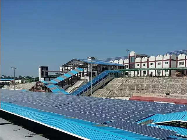 katra solar railway station