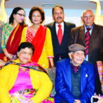 Major Qabla Singh with family