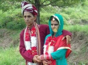 72 years old man marriage with 22 years girl at yoginala near sunderbani