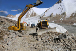 Construction work in full swing under ‘Project Himank’ in the Ladakh region