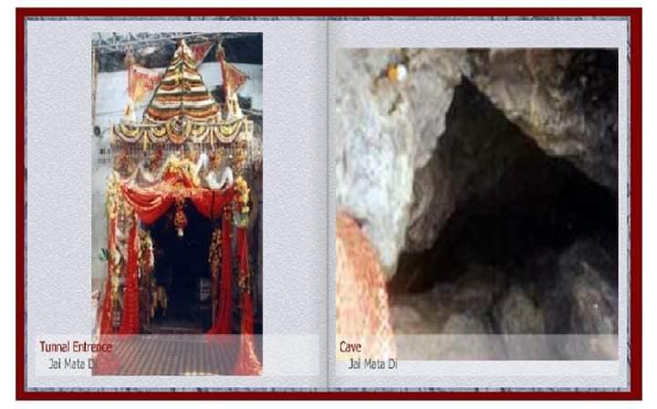 inside Mata Vaishno Devi cave