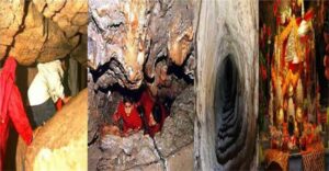 inside cave maavaishnodevi