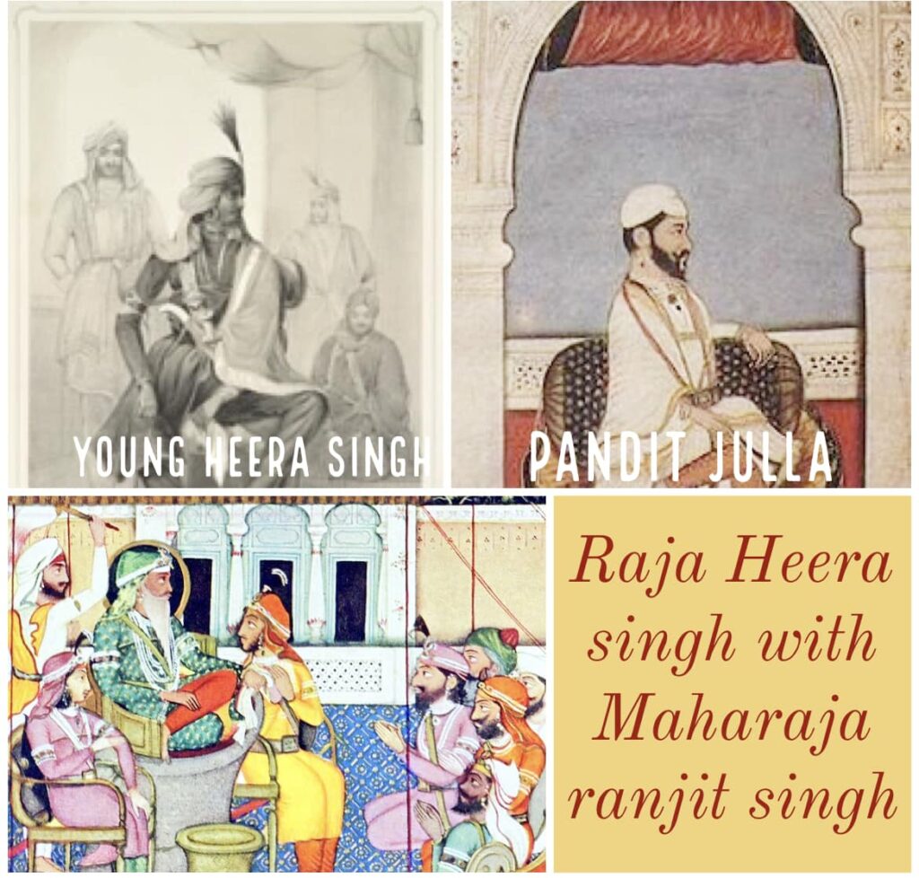 Interesting story on Raja Heera singh and Pandit Jalla