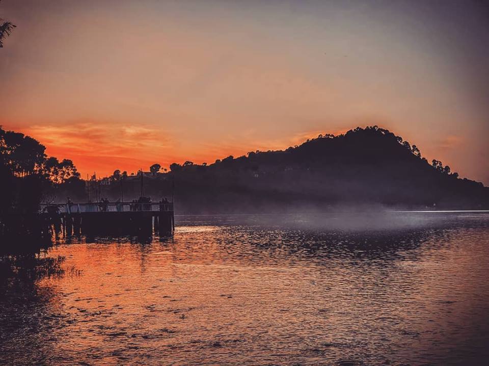 view of mansar lake image jammu