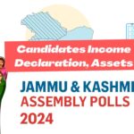 JK ELECTION Candidates assets, income declaration