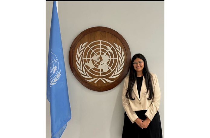 Jammu Girl Represents India at the United Nations Summit