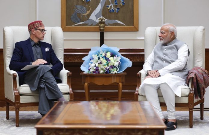 Omar Abdullah Meeting Prime Minister Narendra Modi