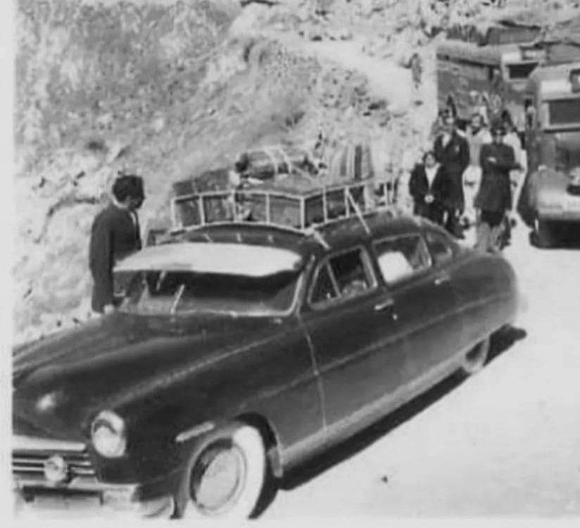 Jammu Srinagar Highway in 1950