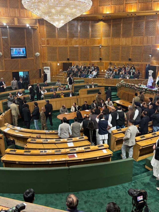 Ruckus In J&K Assembly Over Special Status Resolution, House Adjourned For Day