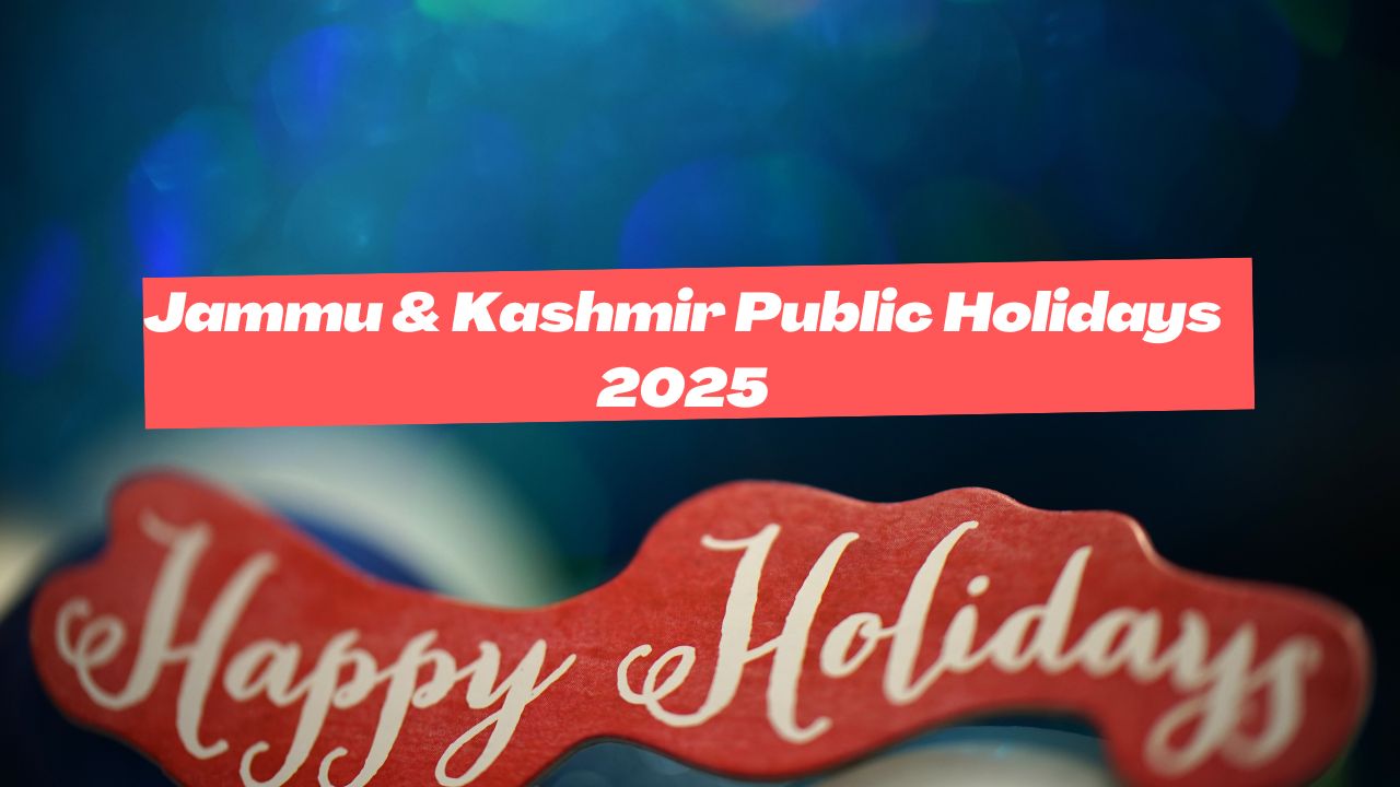 Jammu & Kashmir Public Holidays 2025