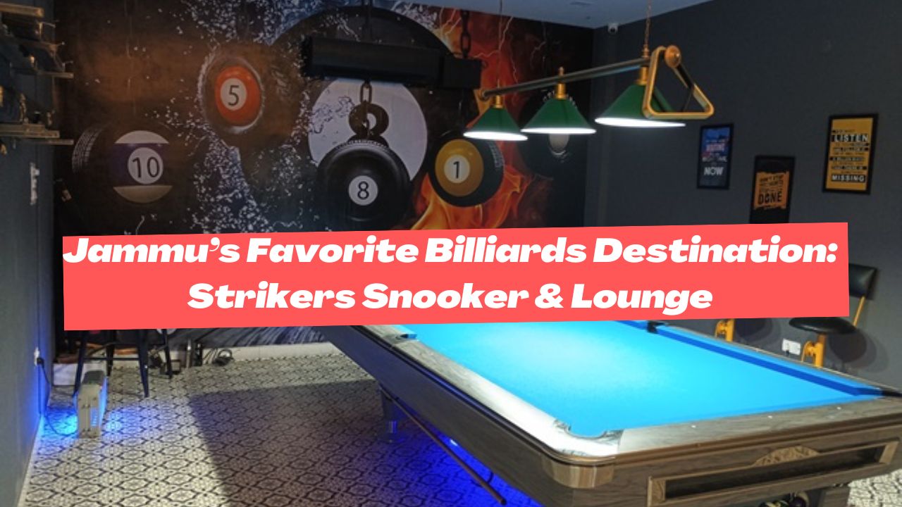 Strikers Snooker & Lounge Jammu play pool in jammu