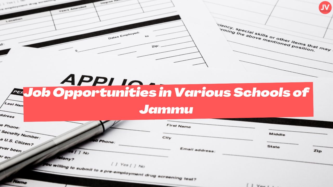 school job in jammu