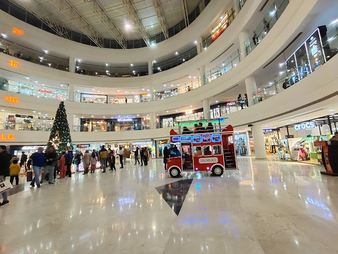 Inside wave mall jammu