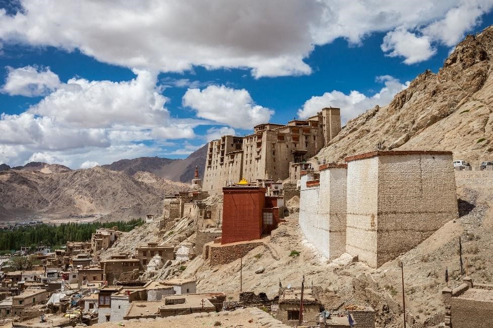 Leh palace in ladakh