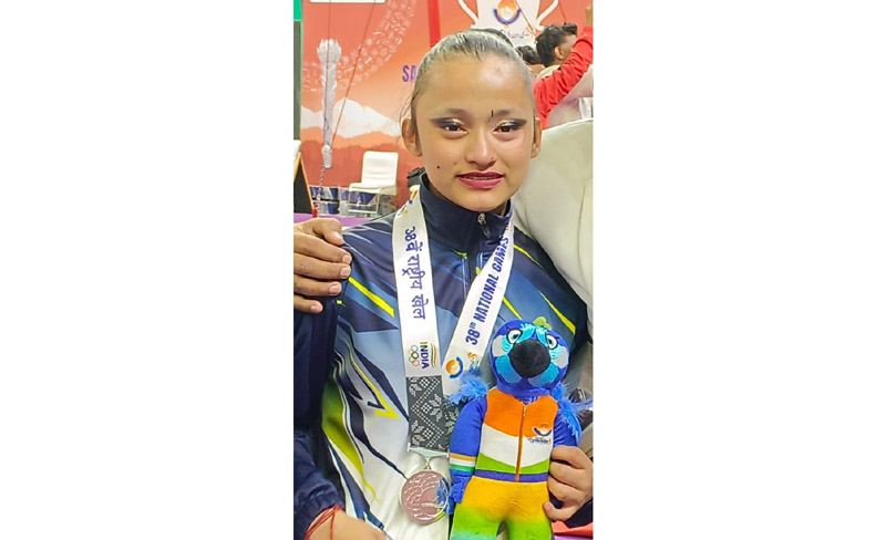 Muskan wins Gold at 38th National Games