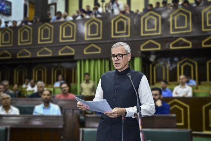 Pahalgam attack: j&k assembly pays homage to terror victims 1 Omar abdullah’s emotional address pahalgam attack