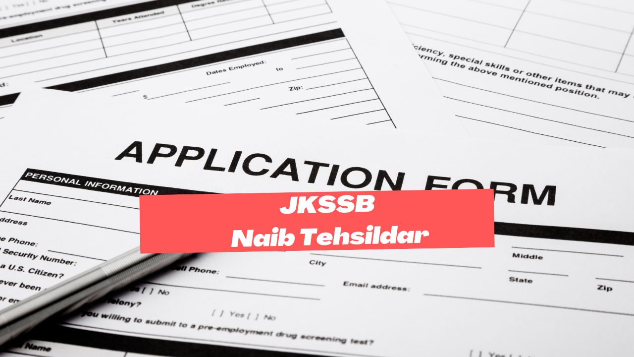 Jkssb naib tehsildar