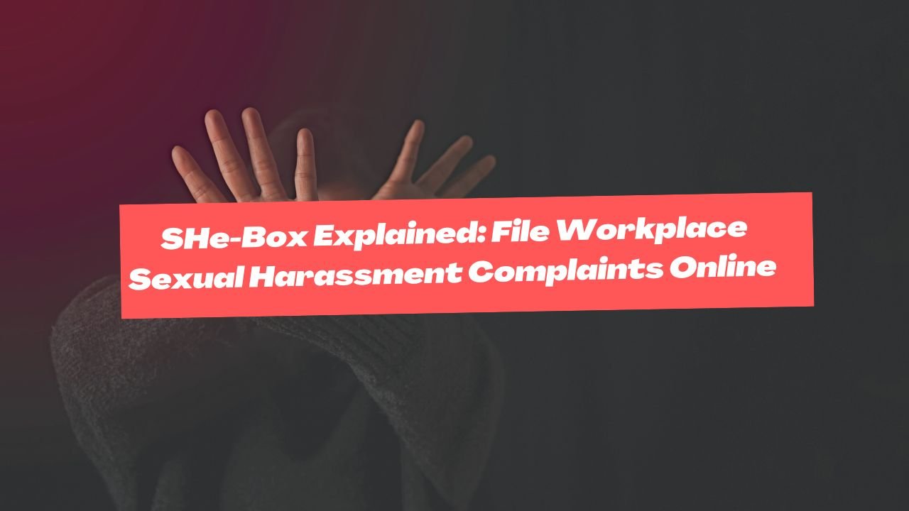 SHe-Box Explained: File Workplace Sexual Harassment Complaints Online