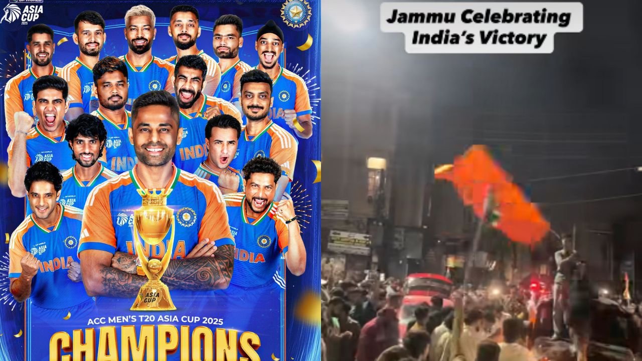 Jammu Celebrates India’s Thrilling Win Over Pakistan in Asia Cup 2025 Final