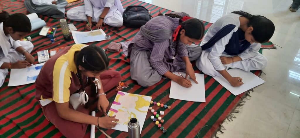 Basohli utsav 2025 – here are some glimpses 4 Painting competition basohli utsav
