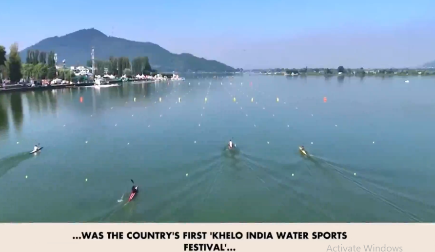 Srinagar Khelo India Water Sports Festival Shine Bright