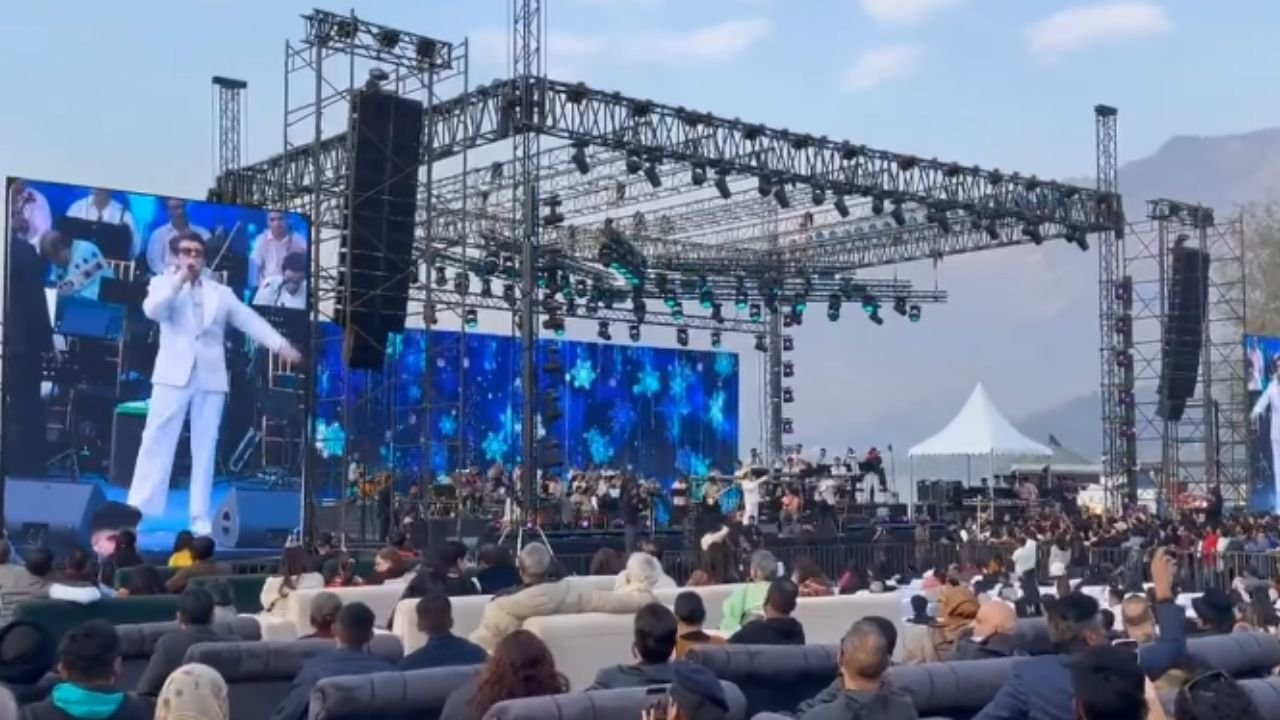 Sonu Nigam concert in Srinagar
