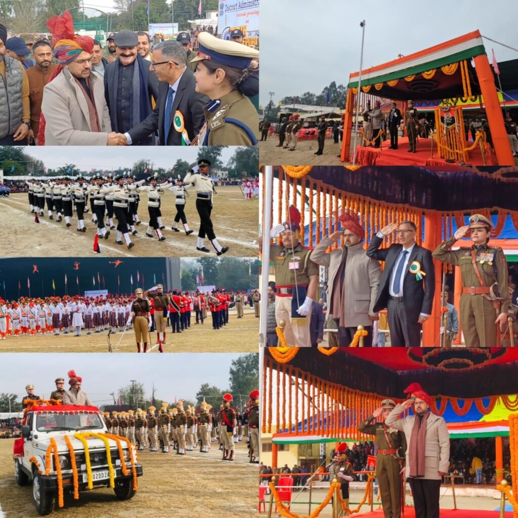 Kathua- satish sharma- republic day celebrations reflect unity, development, new aspirations of j&k
