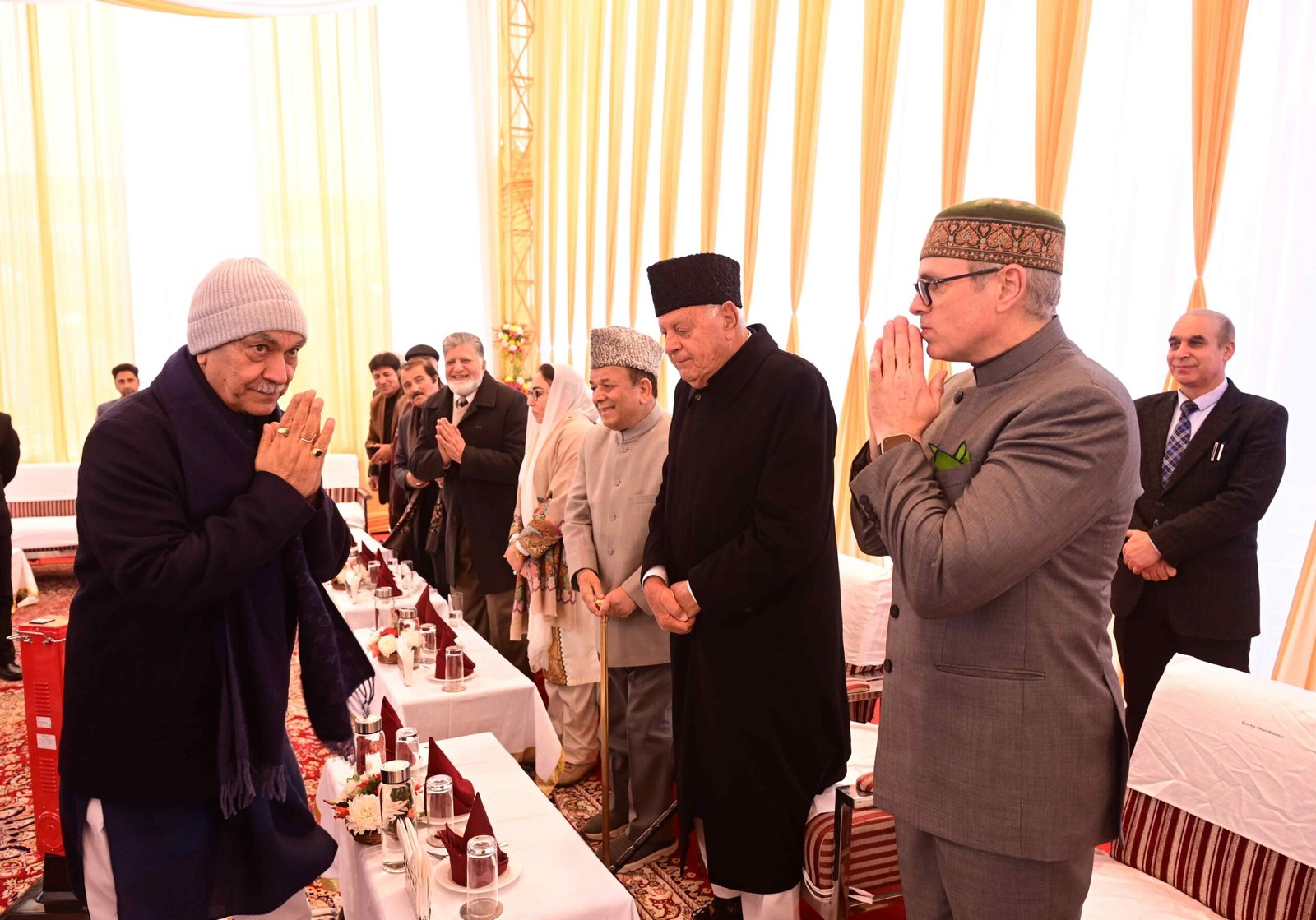 Lieutenant Governor Sh Manoj Sinha hosts 'At Home' on the 77th Republic Day Jammu & Kashmir