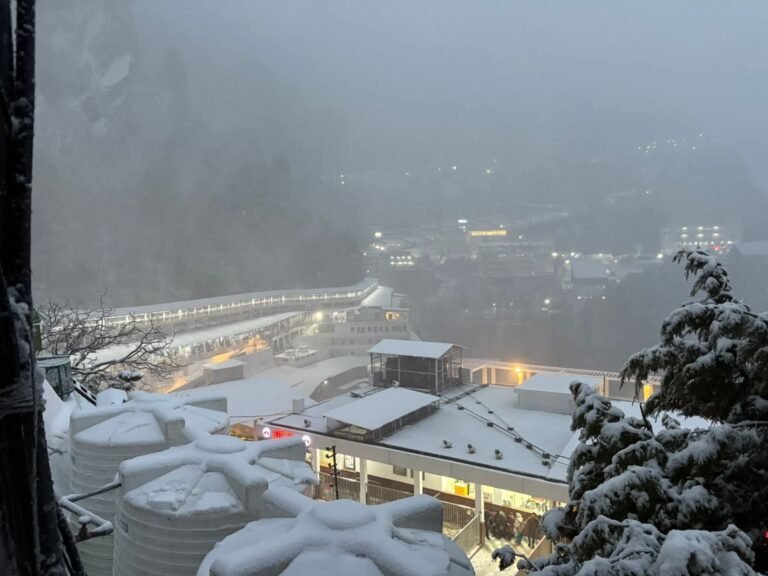 Snowfall Brings Jammu & Kashmir to a Standstill: Vaishno Devi Yatra Suspended, Jammu–Srinagar Highway Shut