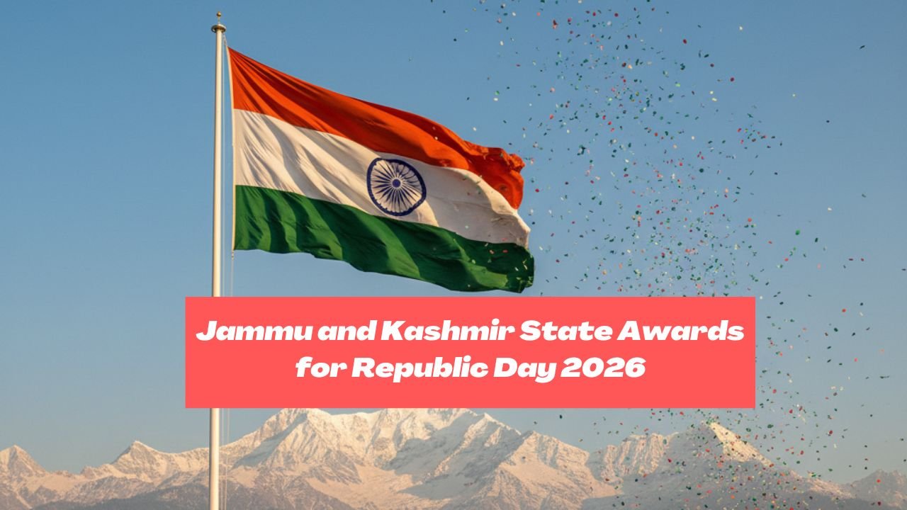 Jammu and Kashmir State Awards for Republic Day 2026