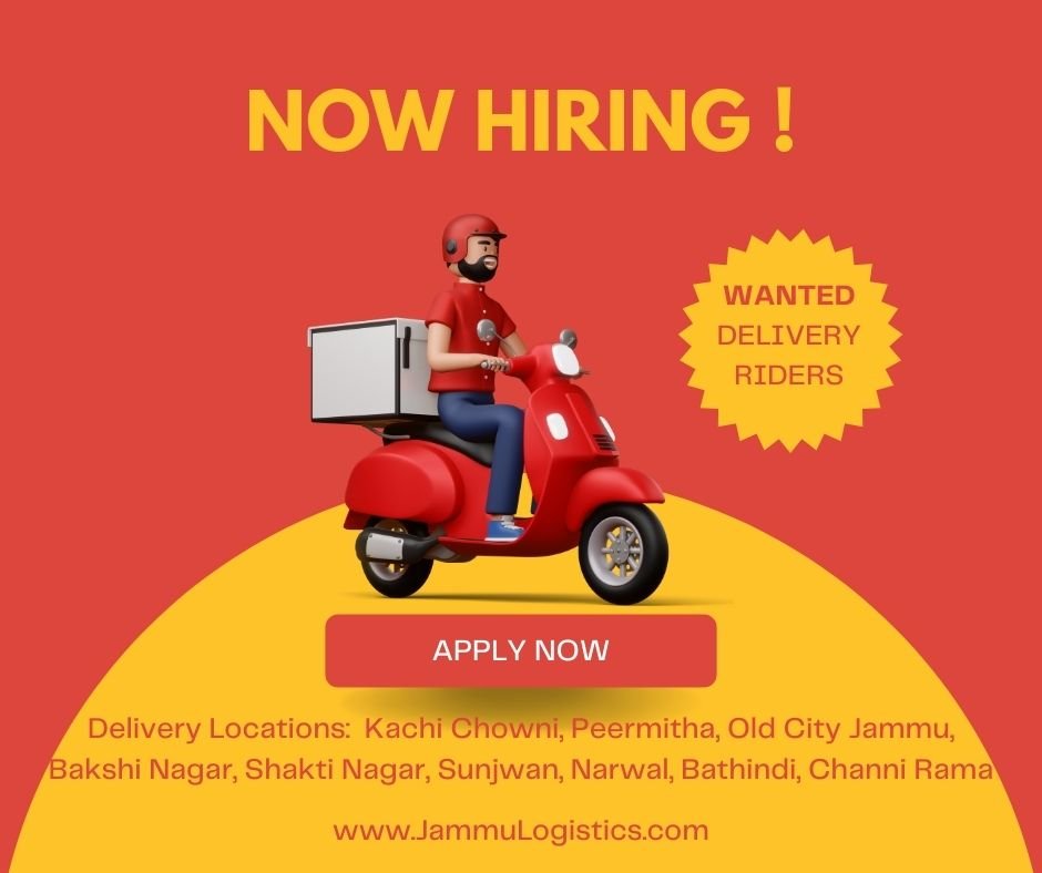 Delivery Boy Jobs in Jammu