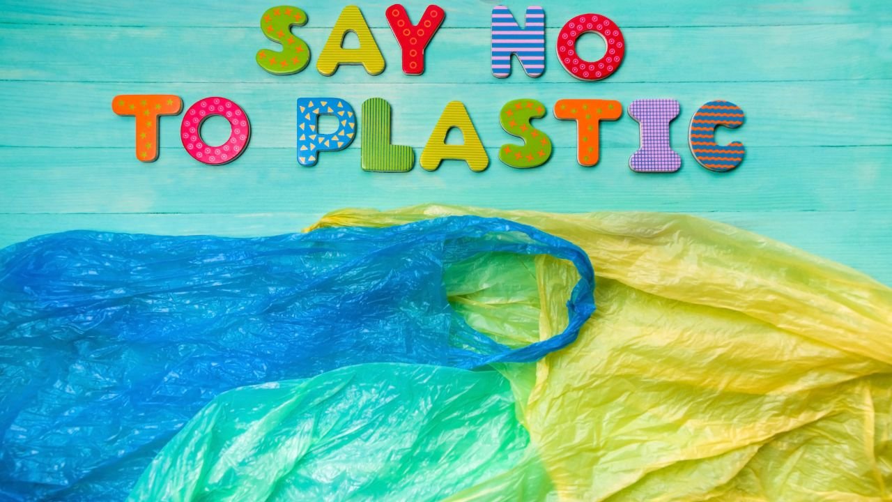 say no to plastic