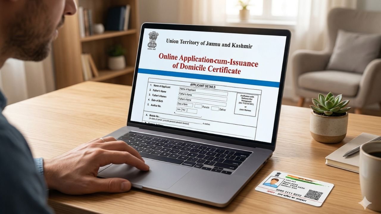 domicile certificate in Jammu and Kashmir