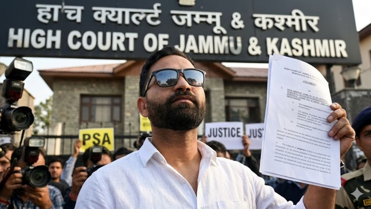 Mehraj Malik's PSA Detention Quashed by High Court of Jammu Kashmir