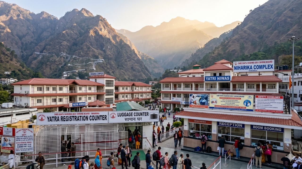 Book Yatri Niwas Katra Rooms Vaishno Devi Katra Bhawan Room Booking process, prices, facilities & tips for smooth Vaishno devi yatra room booking