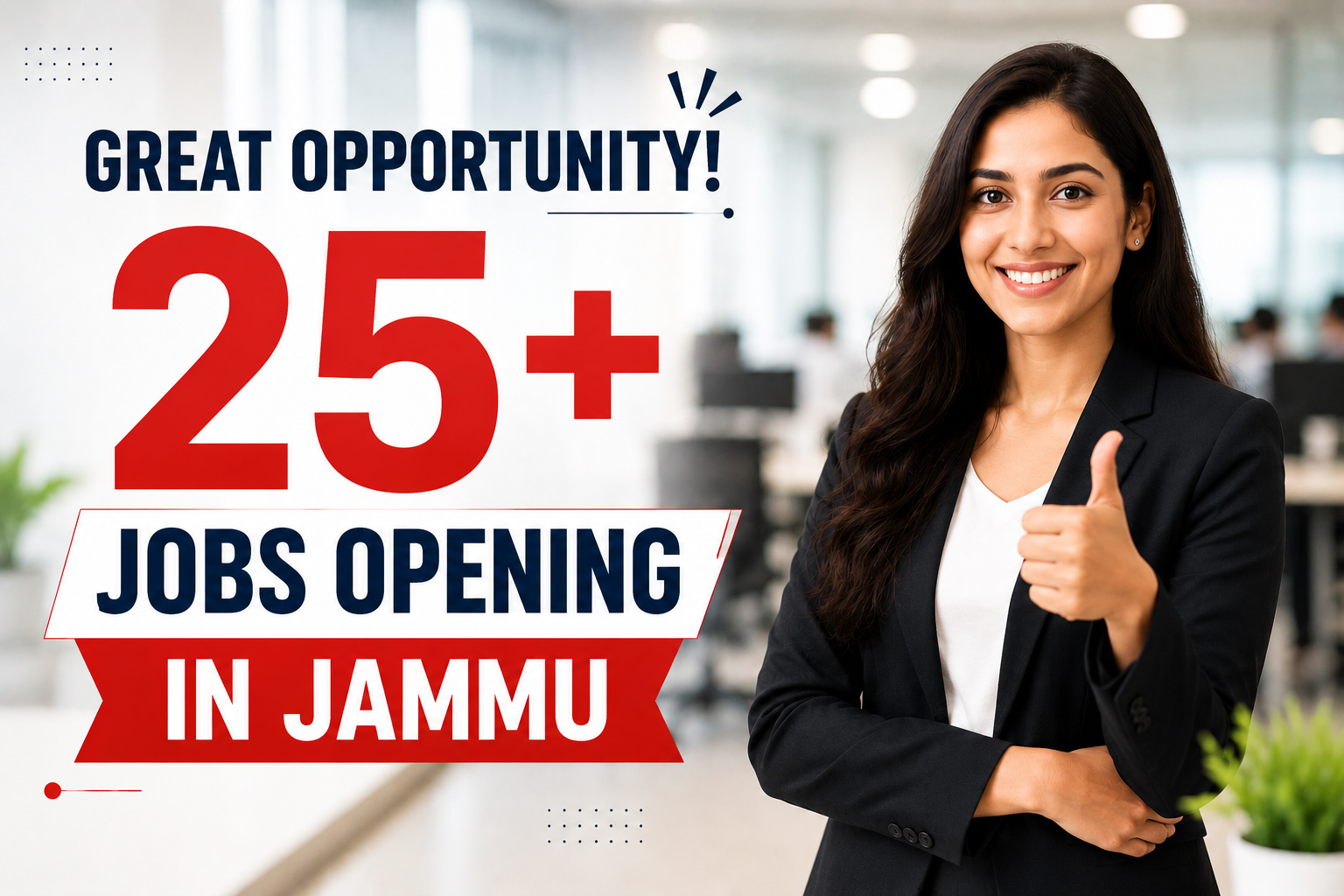 Multiple Job Openings in Jammu for freshers and experienced candidates across sales, administration, marketing, telecalling and other sectors.