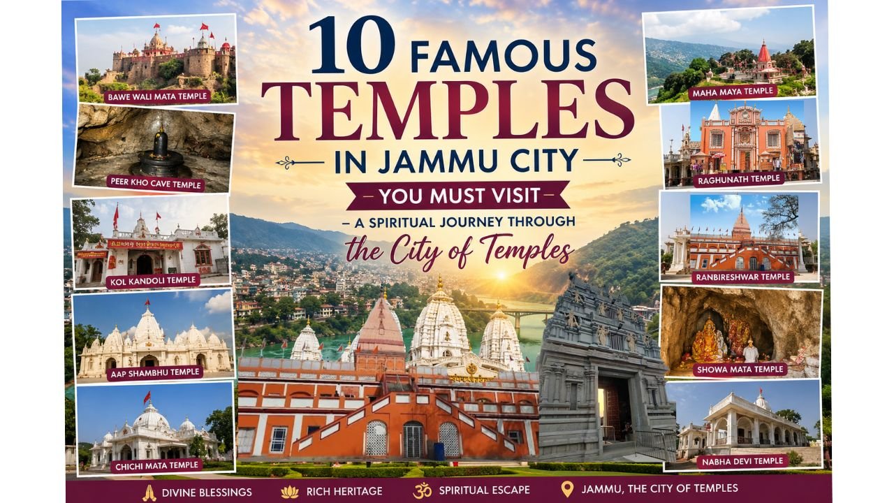 10 Famous Temples in Jammu City You Must Visit in 2026 – A Spiritual Journey Through the City of Temples