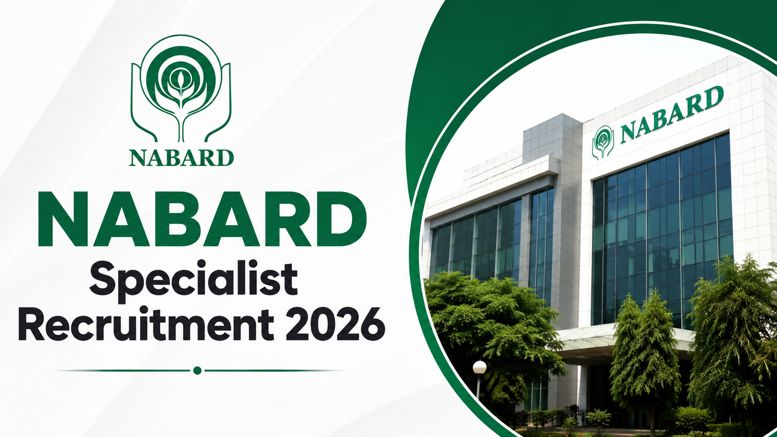 NABARD Specialist Recruitment 2026 notification for AI Engineer Data Scientist and Data Engineer posts