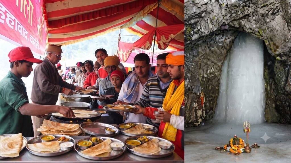 24-hour langars, free stay & selfless service: inside amarnath yatra 2026