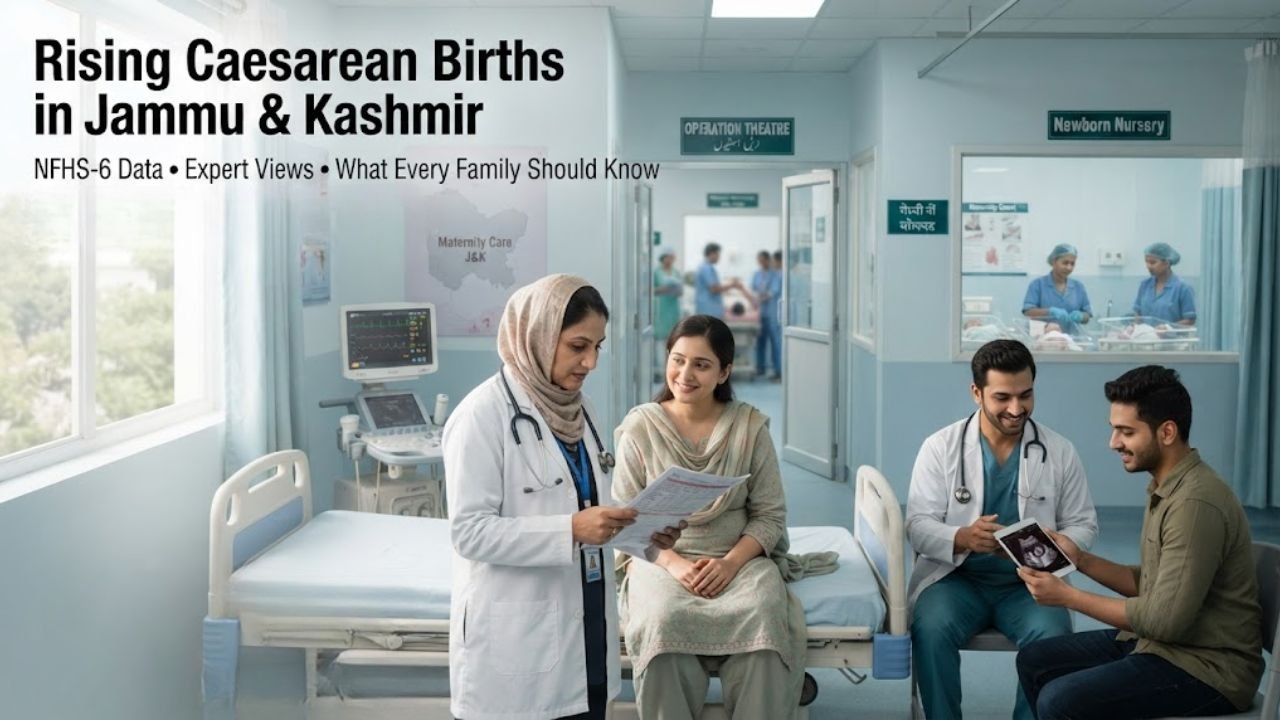 Caesarean Births in Jammu & Kashmir
