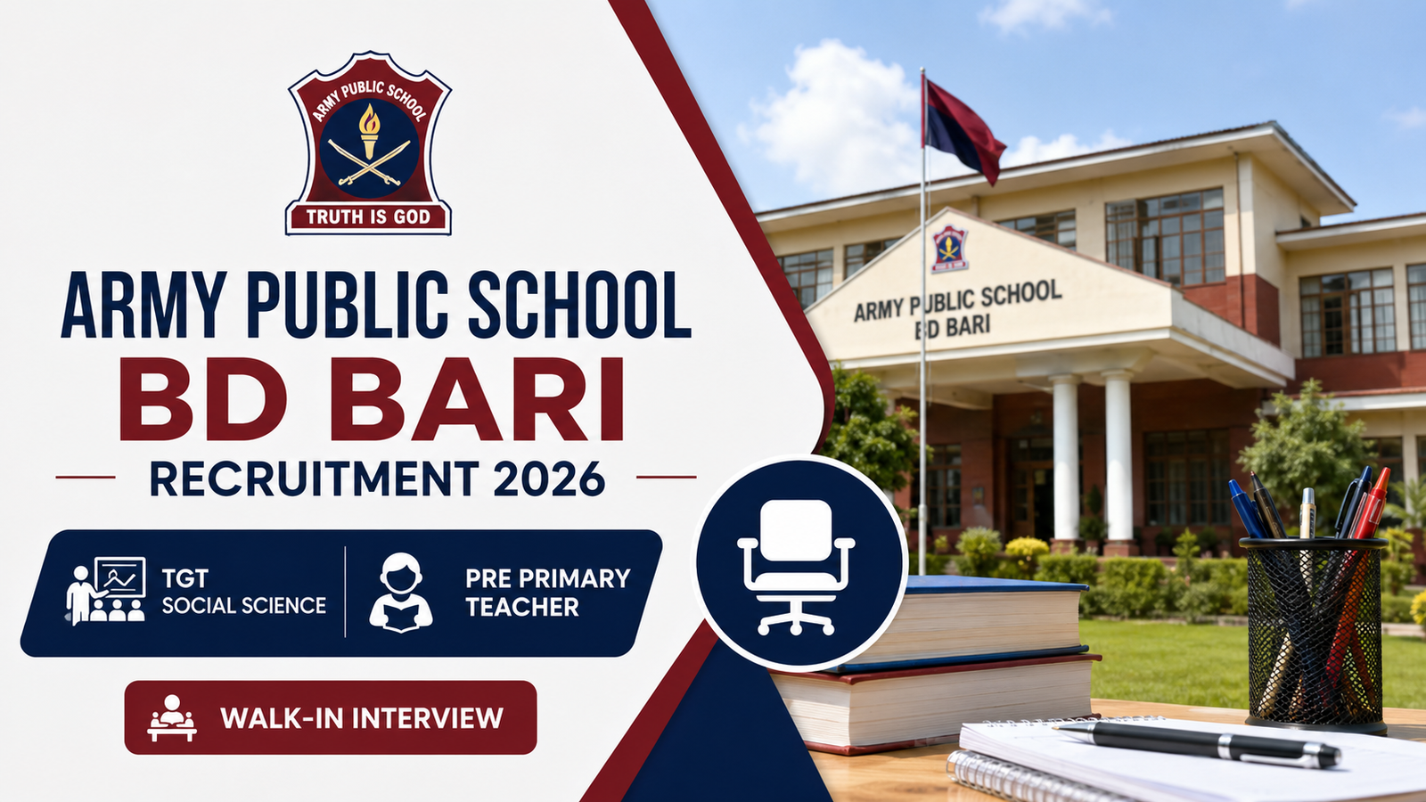 Army Public School BD Bari Recruitment 2026 Notice