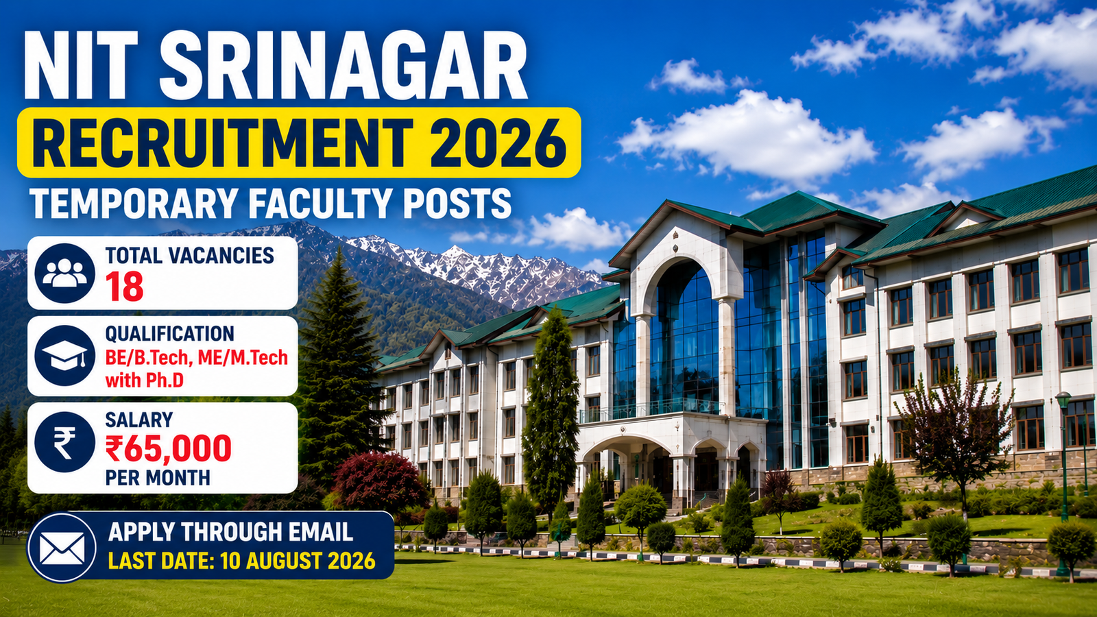 RNU Akashvani Srinagar Recruitment 2026 Casual Newsreader cum Translator Balti Vacancy