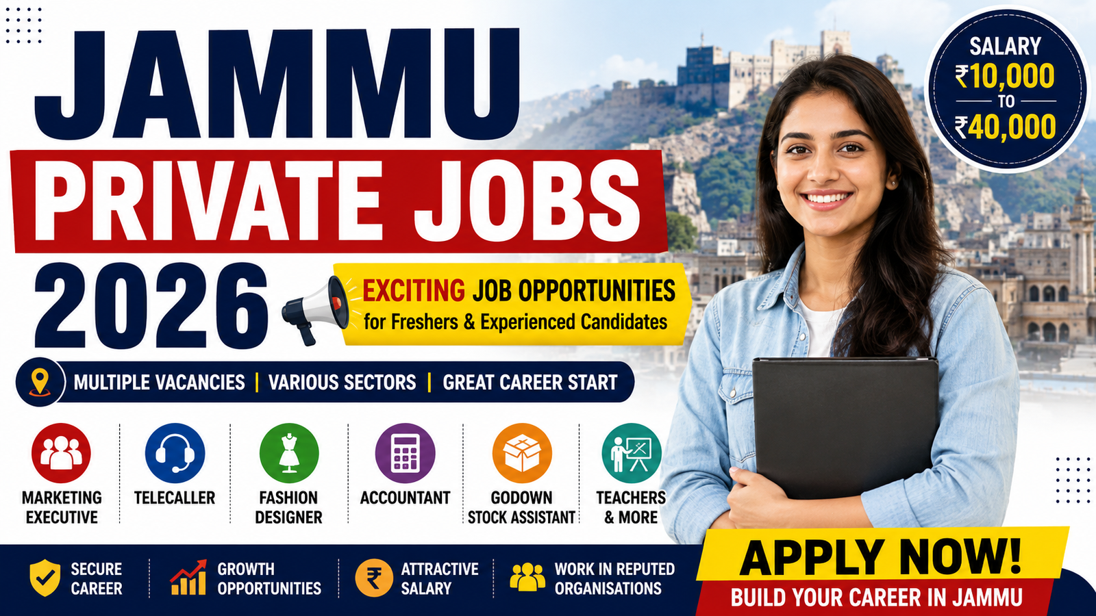 Private Jobs in Jammu 2026 latest vacancies