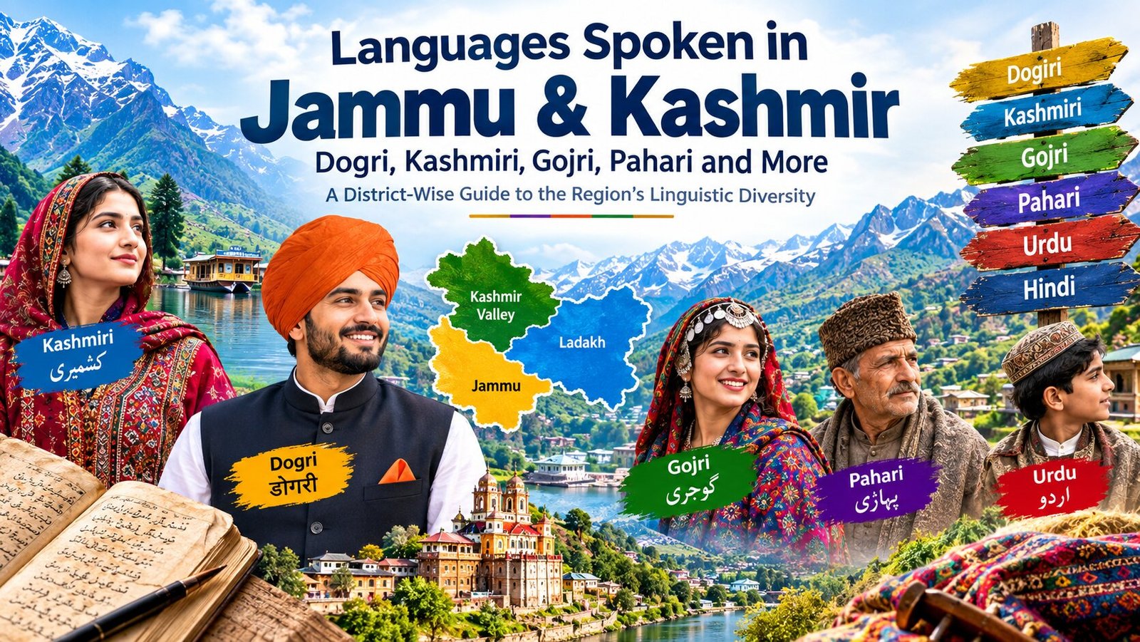 languages spoken in Jammu and Kashmir | local languages of Jammu | Dogri